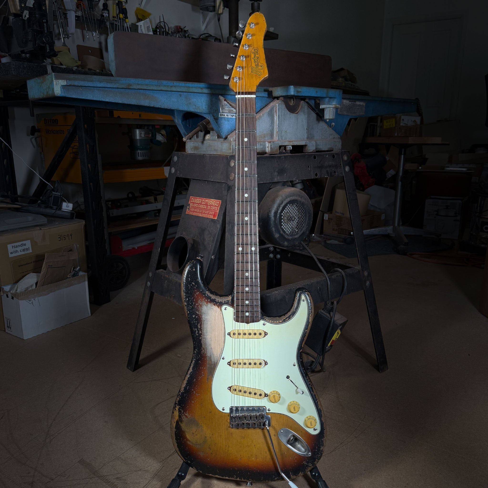 Mestric M6064 "Foundational Run" — 3-Colour Sunburst · Serial #001