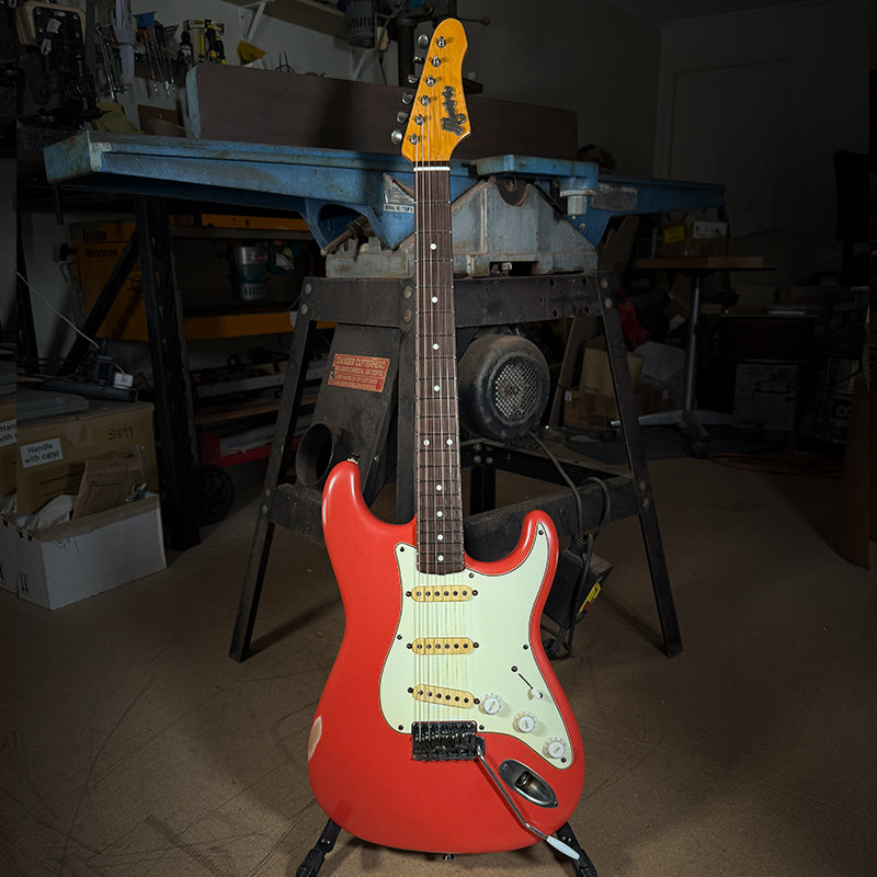 Mestric M6064 "Foundational Run" — 80s Refin Red · Serial #009